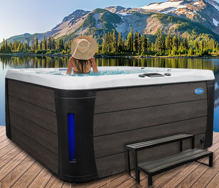 Calspas hot tub being used in a family setting - hot tubs spas for sale Miramar